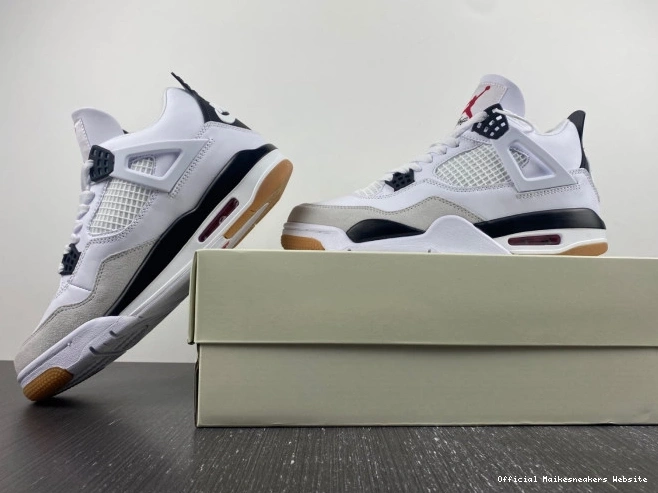 Official Maikesneakers Retro 4 Jordan DR5415-100 SB 0805